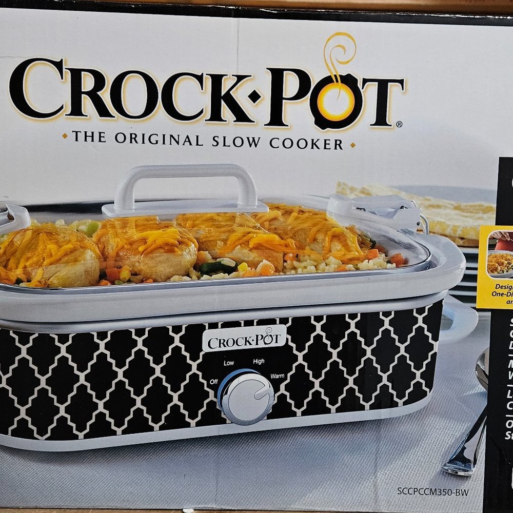 New Crock Pot Casserole Crock Slow Cooker